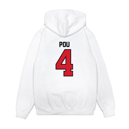 Valdosta State - NCAA Baseball : Isaiah Pou - Classic Shersey Hooded Sweatshirt-1