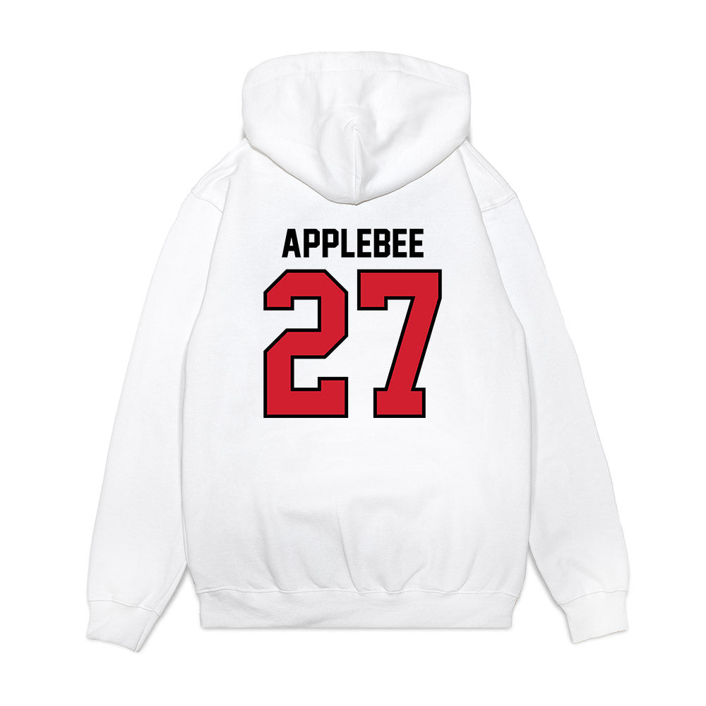 Valdosta State - NCAA Softball : Riley Applebee - Classic Shersey Hooded Sweatshirt-1