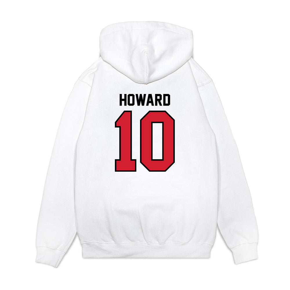 Valdosta State - NCAA Baseball : Brent Howard - Classic Shersey Hooded Sweatshirt-1