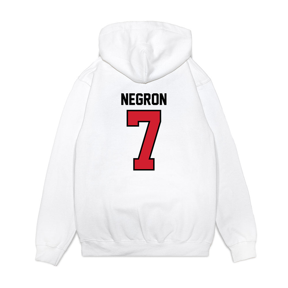Valdosta State - NCAA Women's Volleyball : Eimy Negron - Classic Shersey Hooded Sweatshirt-1