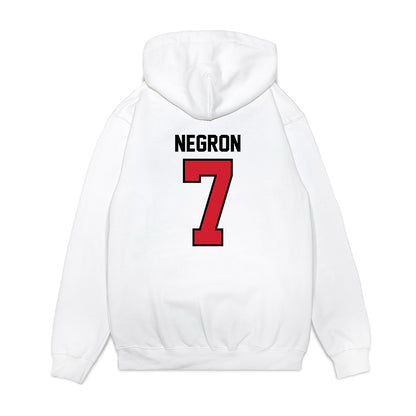 Valdosta State - NCAA Women's Volleyball : Eimy Negron - Classic Shersey Hooded Sweatshirt-1