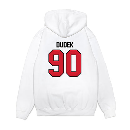 Valdosta State - NCAA Football : Malakai Dudek - Classic Shersey Hooded Sweatshirt-1