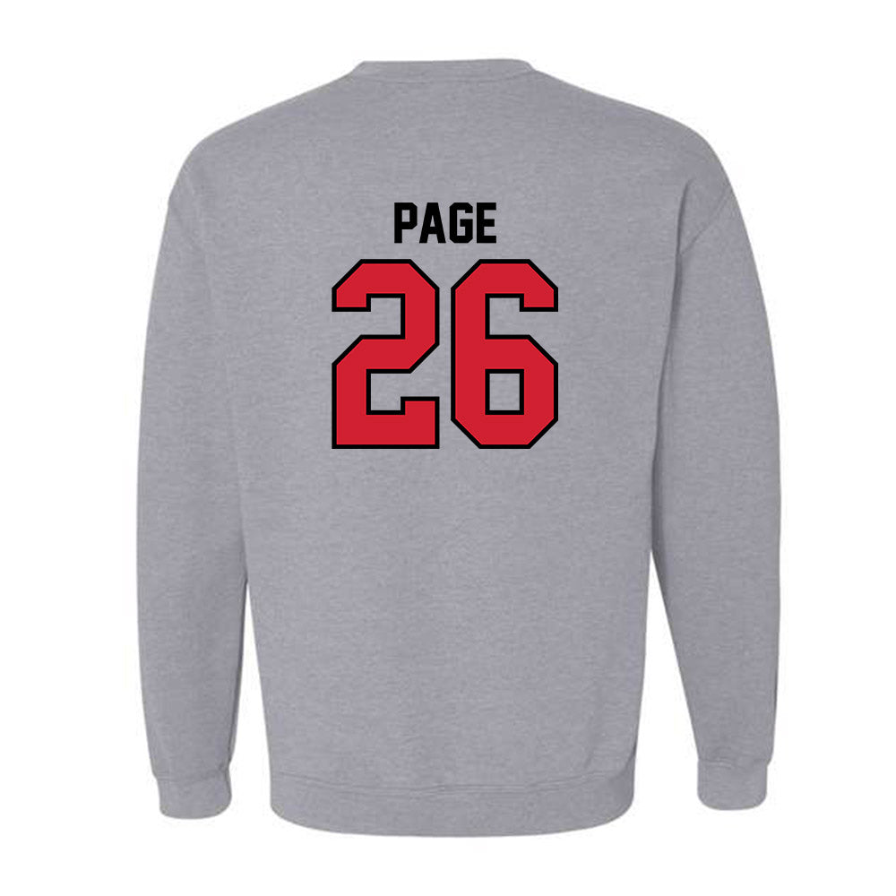 Valdosta State - NCAA Baseball : Jacob Page - Classic Shersey Crewneck Sweatshirt-1
