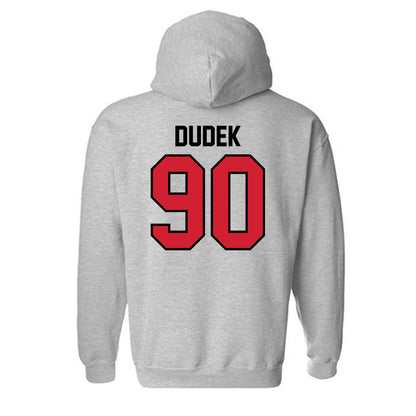 Valdosta State - NCAA Football : Malakai Dudek - Classic Shersey Hooded Sweatshirt-1