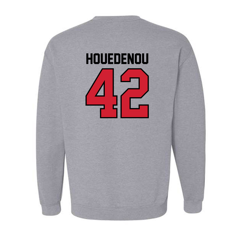 Valdosta State - NCAA Football : Joel Houedenou - Classic Shersey Crewneck Sweatshirt-1