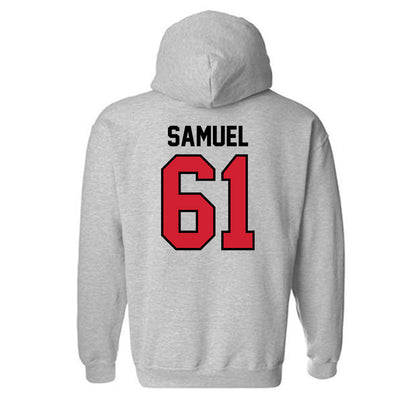 Valdosta State - NCAA Football : Tre Samuel - Classic Shersey Hooded Sweatshirt-1