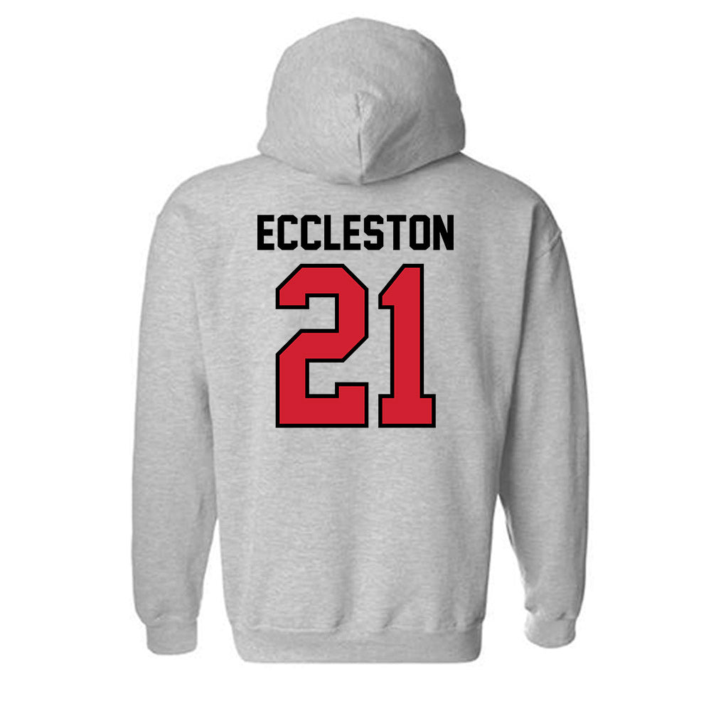 Valdosta State - NCAA Women's Basketball : Rae Eccleston - Classic Shersey Hooded Sweatshirt-1