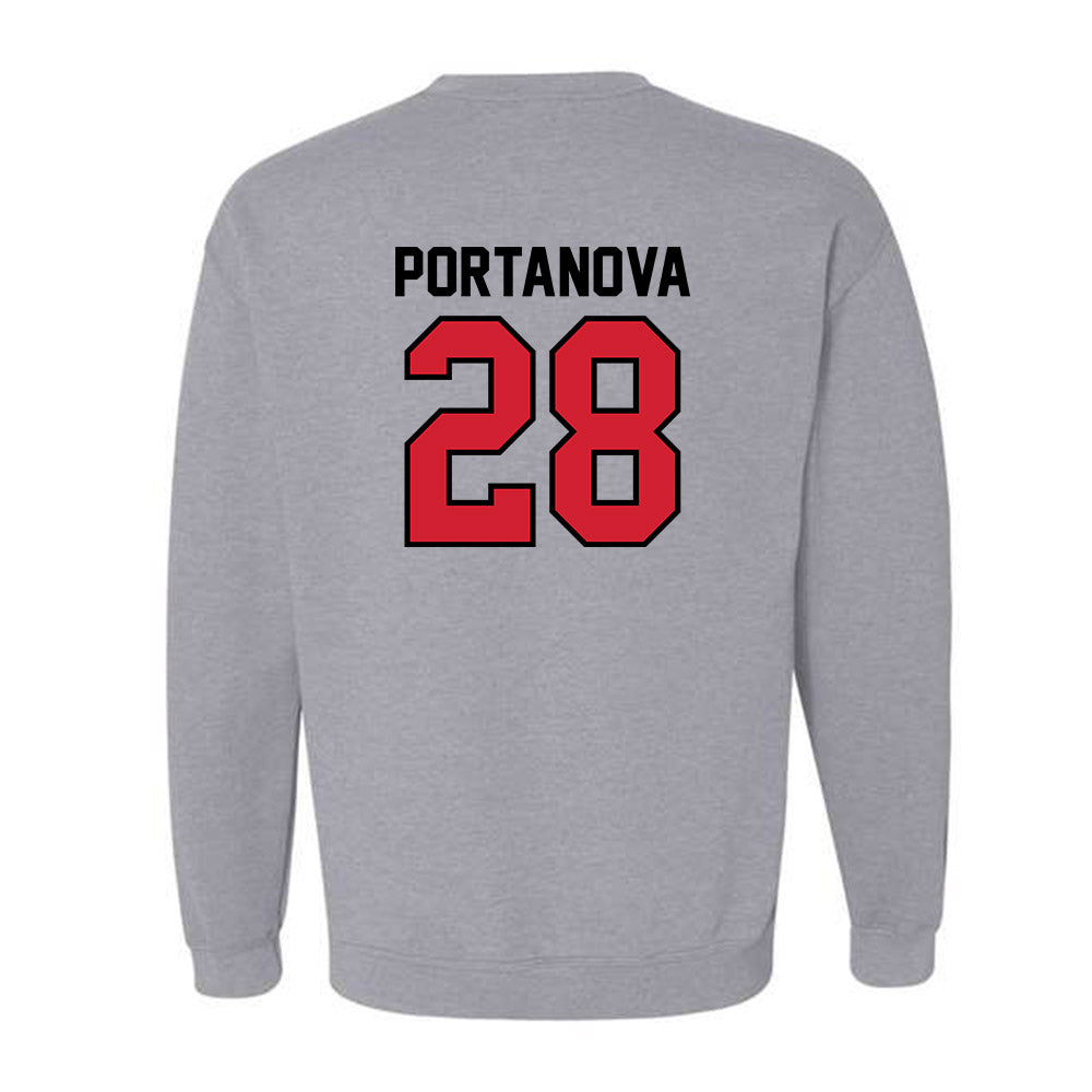 Valdosta State - NCAA Softball : Giselle Portanova - Classic Shersey Crewneck Sweatshirt-1