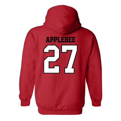 Valdosta State - NCAA Softball : Riley Applebee - Classic Shersey Hooded Sweatshirt-1