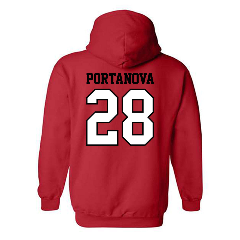 Valdosta State - NCAA Softball : Giselle Portanova - Classic Shersey Hooded Sweatshirt-1