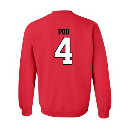 Valdosta State - NCAA Baseball : Isaiah Pou - Classic Shersey Crewneck Sweatshirt-1