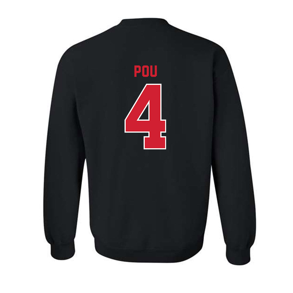 Valdosta State - NCAA Baseball : Isaiah Pou - Classic Shersey Crewneck Sweatshirt-1