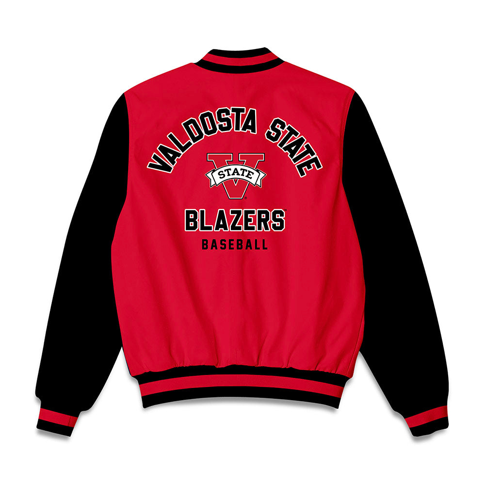 Valdosta State - NCAA Baseball : Hunter Ward - Bomber Jacket-1