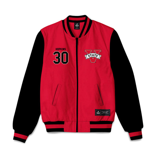 Valdosta State - NCAA Women's Basketball : Bella Hopkins - Bomber Jacket-0