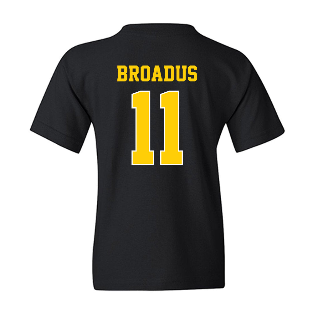 Wichita State - NCAA Women's Basketball : Aaliyah Broadus - Youth T-Shirt-1