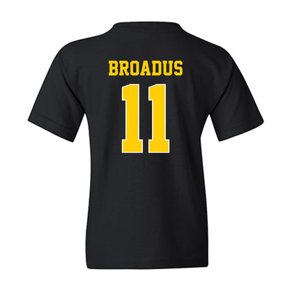 Wichita State - NCAA Women's Basketball : Aaliyah Broadus - Youth T-Shirt-1