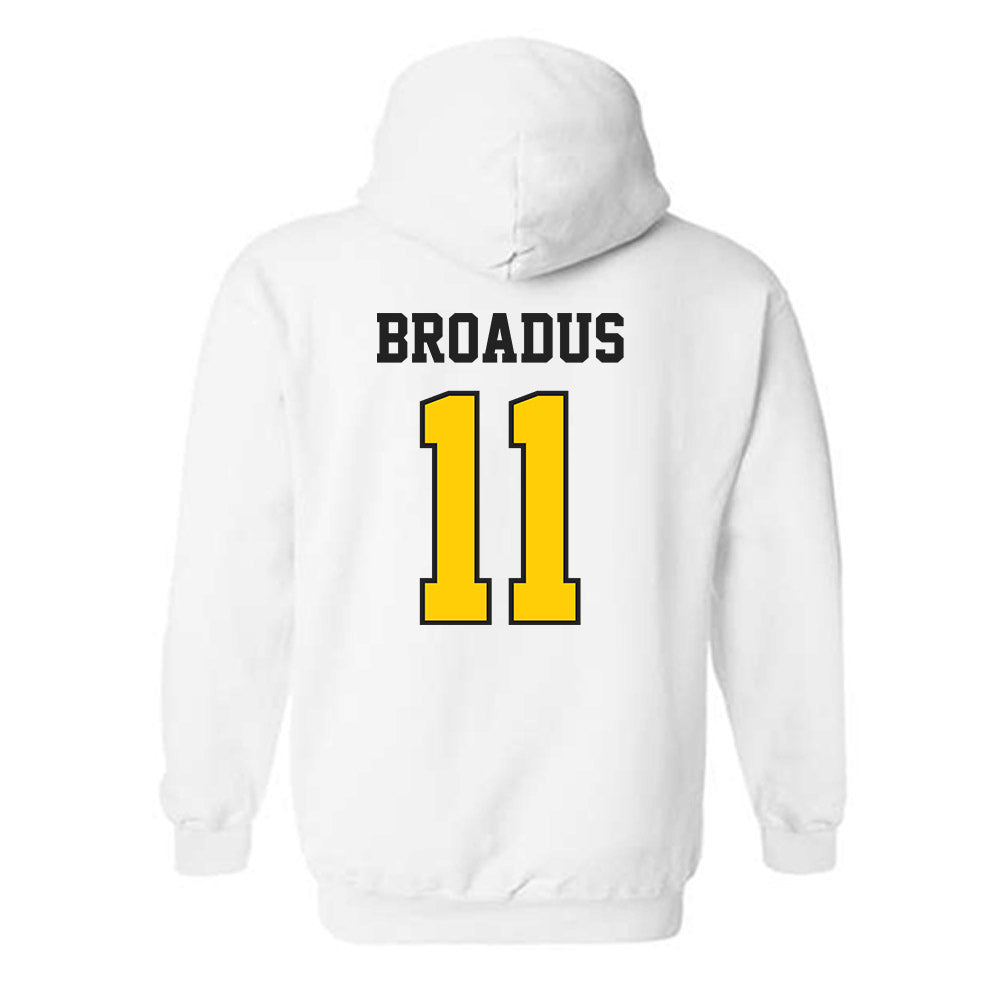 Wichita State - NCAA Women's Basketball : Aaliyah Broadus - Hooded Sweatshirt-1