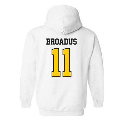 Wichita State - NCAA Women's Basketball : Aaliyah Broadus - Hooded Sweatshirt-1
