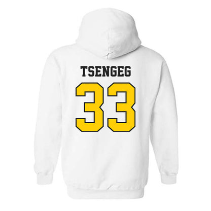 Wichita State - NCAA Baseball : Amar Tsengeg - Hooded Sweatshirt-1