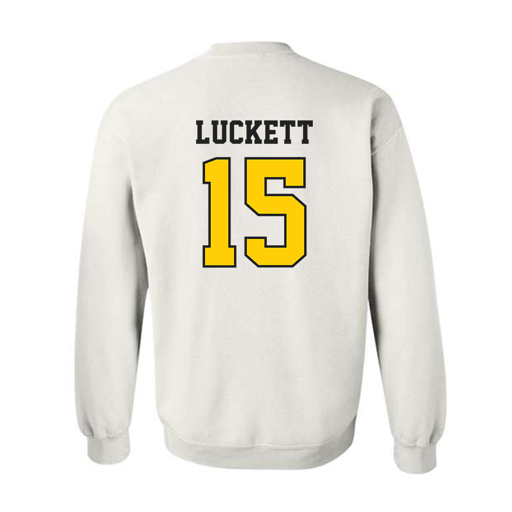 Wichita State - NCAA Women's Volleyball : Trinity Luckett - Crewneck Sweatshirt-1