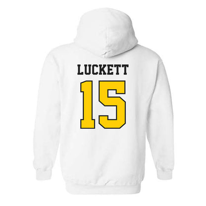 Wichita State - NCAA Women's Volleyball : Trinity Luckett - Hooded Sweatshirt-1