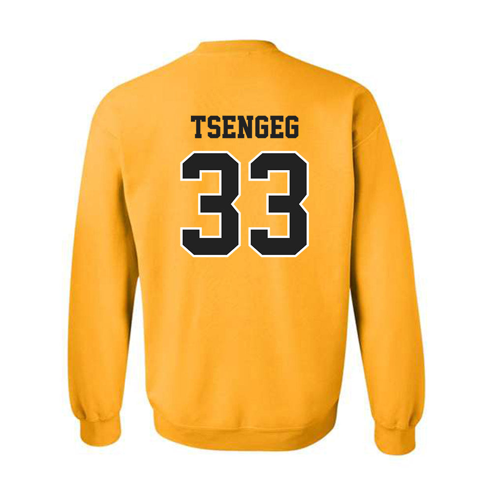 Wichita State - NCAA Baseball : Amar Tsengeg - Crewneck Sweatshirt-1