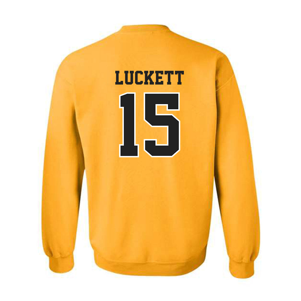Wichita State - NCAA Women's Volleyball : Trinity Luckett - Crewneck Sweatshirt-1