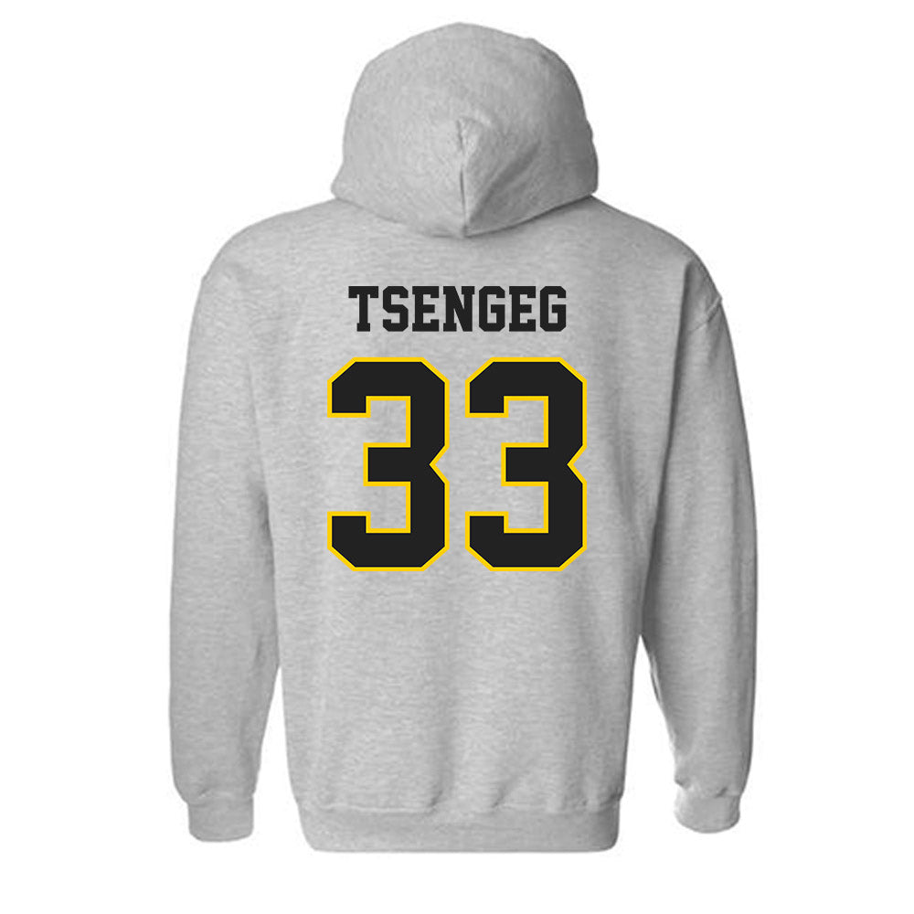 Wichita State - NCAA Baseball : Amar Tsengeg - Hooded Sweatshirt-1