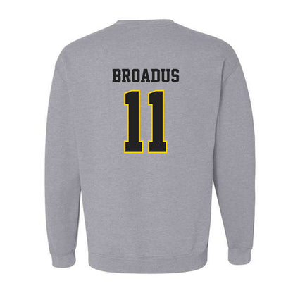 Wichita State - NCAA Women's Basketball : Aaliyah Broadus - Crewneck Sweatshirt-1