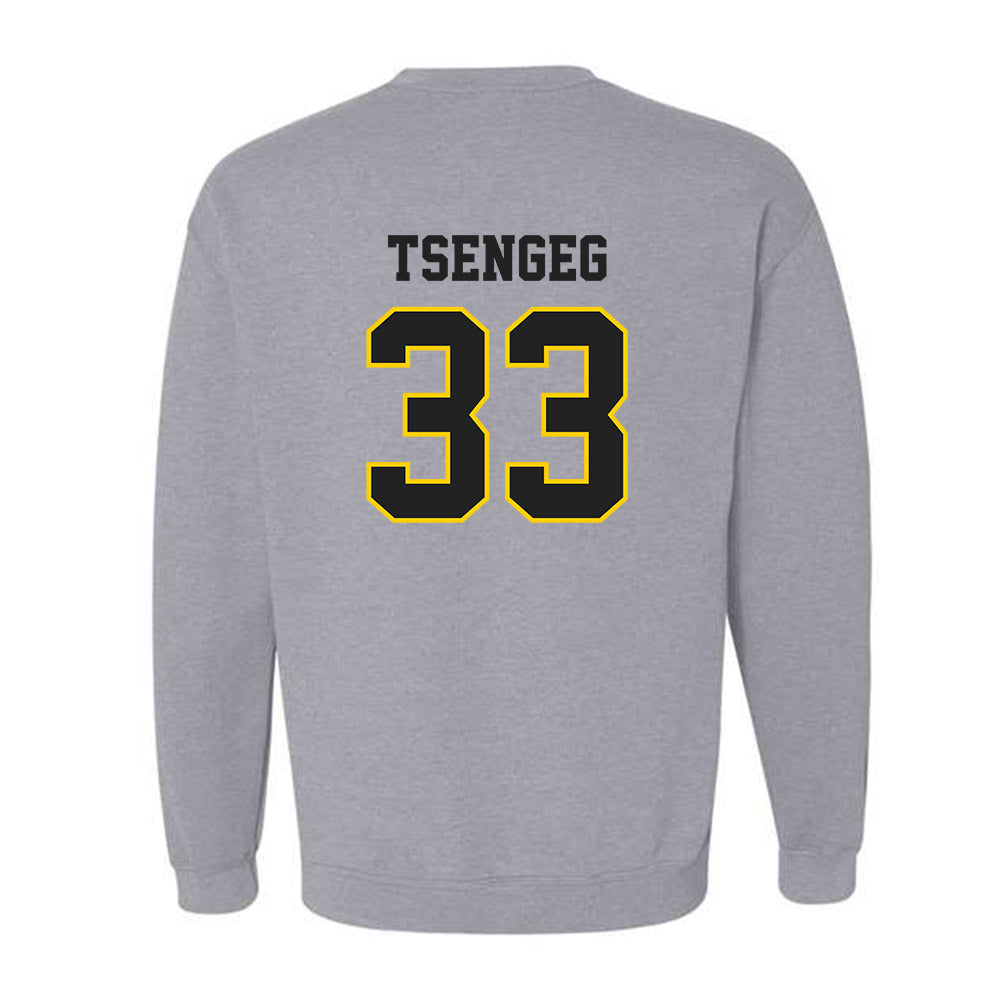 Wichita State - NCAA Baseball : Amar Tsengeg - Crewneck Sweatshirt-1