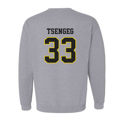 Wichita State - NCAA Baseball : Amar Tsengeg - Crewneck Sweatshirt-1