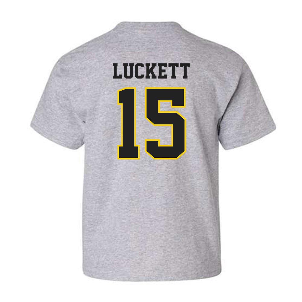 Wichita State - NCAA Women's Volleyball : Trinity Luckett - Youth T-Shirt-1