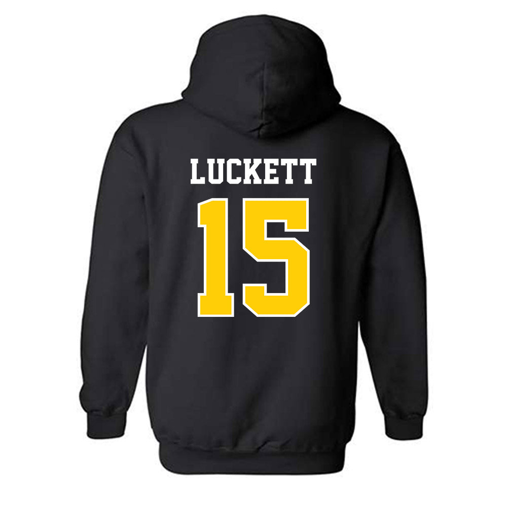 Wichita State - NCAA Women's Volleyball : Trinity Luckett - Hooded Sweatshirt-1