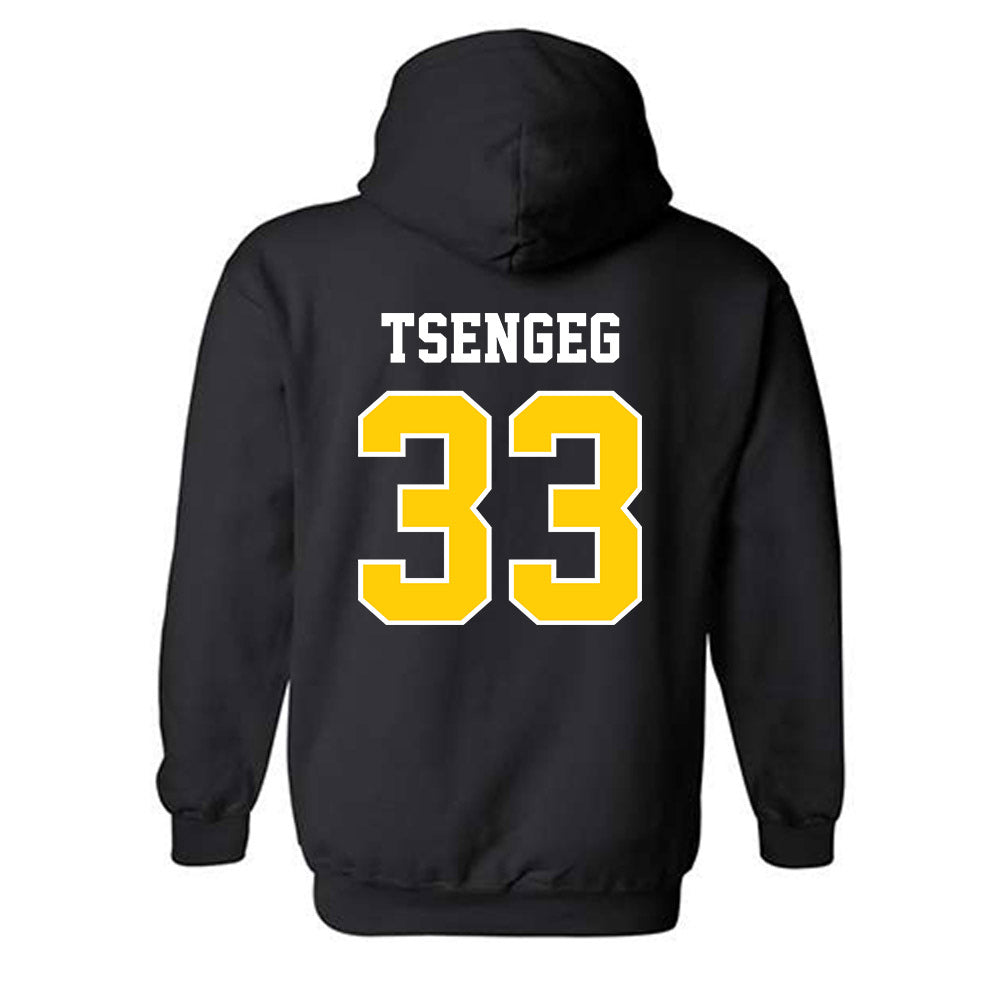 Wichita State - NCAA Baseball : Amar Tsengeg - Hooded Sweatshirt-1