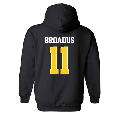 Wichita State - NCAA Women's Basketball : Aaliyah Broadus - Hooded Sweatshirt-1