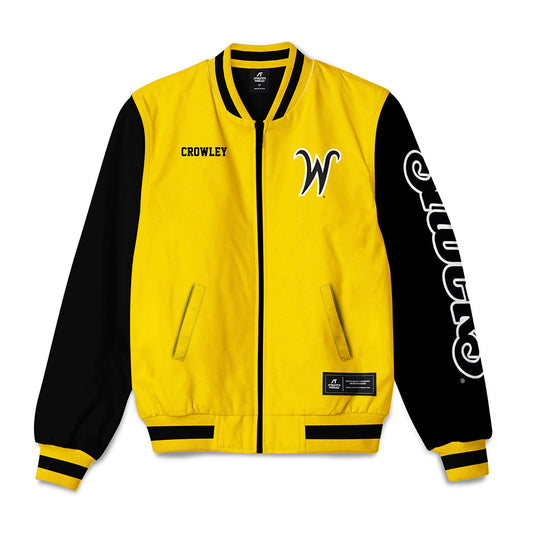 Wichita State - NCAA Men's Track & Field : Canyon Crowley - Bomber Jacket-0
