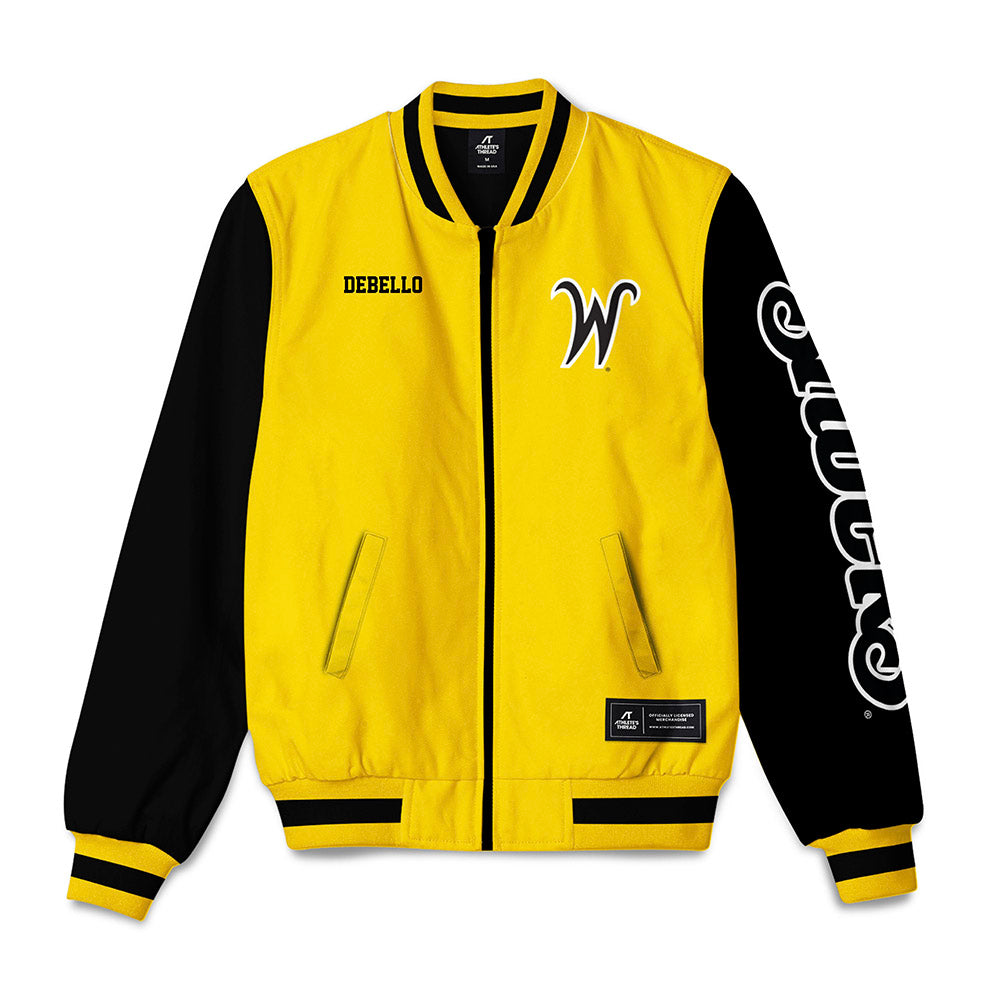 Wichita State - NCAA Women's Bowling : Erica DeBello - Bomber Jacket-0