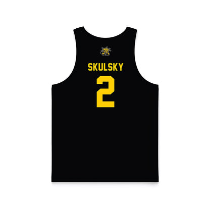 Wichita State - NCAA Women's Basketball : Rachel Skulsky - Black Basketball Jersey-1