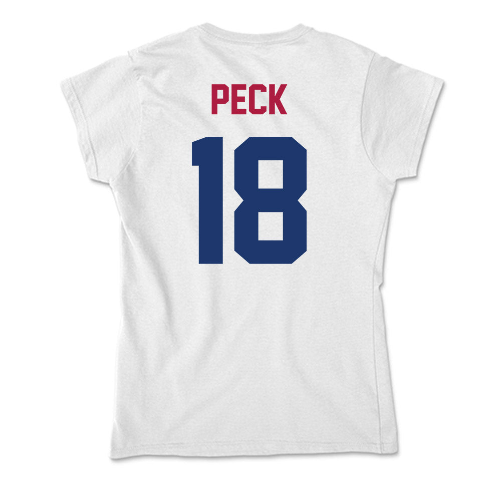 Detroit Mercy - NCAA Women's Lacrosse : Jane Peck - Soft Style Women’s T-Shirt-1