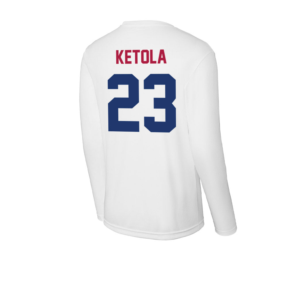 Detroit Mercy - NCAA Softball : Wendy Ketola - Activewear Long Sleeve T-Shirt-3