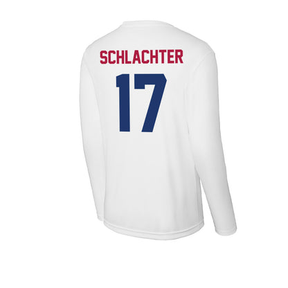 Detroit Mercy - NCAA Softball : Hannah Schlachter - Activewear Long Sleeve T-Shirt-2