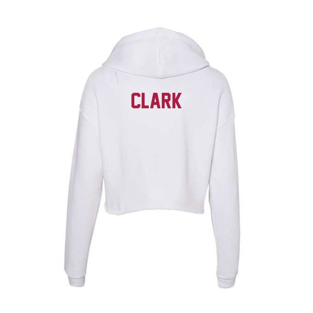 Detroit Mercy - NCAA Women's Track & Field : Jada Clark - Women's Crop Fleece Hoodie-1