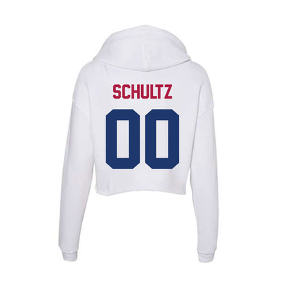 Detroit Mercy - NCAA Softball : Savannah Schultz - Women's Crop Fleece Hoodie-1