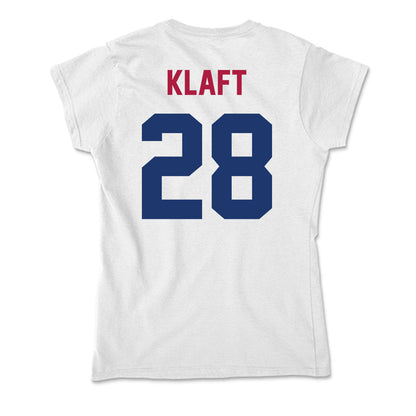 Detroit Mercy - NCAA Softball : Abby Klaft - Soft Style Women’s T-Shirt-1