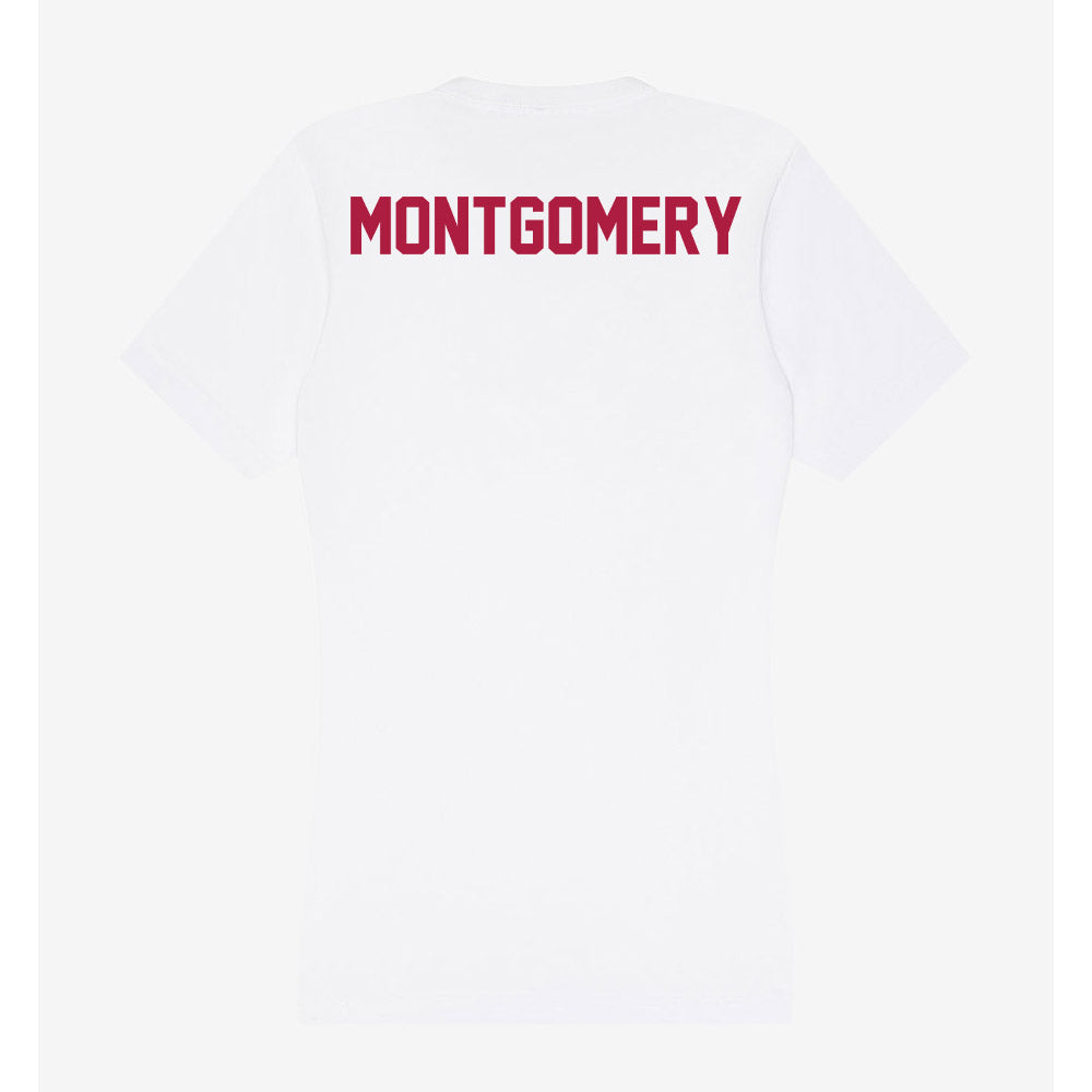 Detroit Mercy - NCAA Women's Track & Field : Madison Montgomery - Women's V-Neck T-Shirt-1