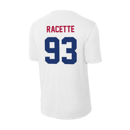 Detroit Mercy - NCAA Men's Lacrosse : Whales Racette - Activewear T-Shirt-1