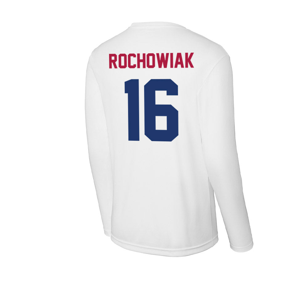 Detroit Mercy - NCAA Men's Lacrosse : Sam Rochowiak - Activewear Long Sleeve T-Shirt-2