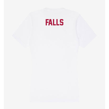 Detroit Mercy - NCAA Men's Track & Field : Kyle Falls - Women's V-Neck T-Shirt-1