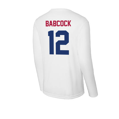 Detroit Mercy - NCAA Softball : Natalie Babcock - Activewear Long Sleeve T-Shirt-2