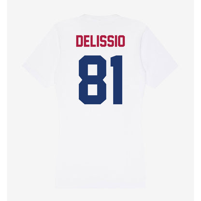 Detroit Mercy - NCAA Men's Lacrosse : Gio Delissio - Women's V-Neck T-Shirt-1